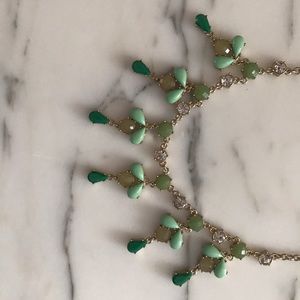 Ann Taylor green necklace